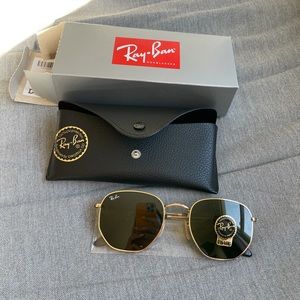 Ray-Ban Hexagon Flat Lenses G-15 54mm NWT